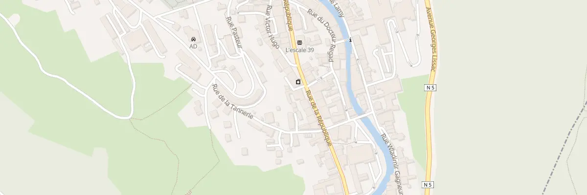 Plan du 168 Rue de la République à Hauts de Bienne