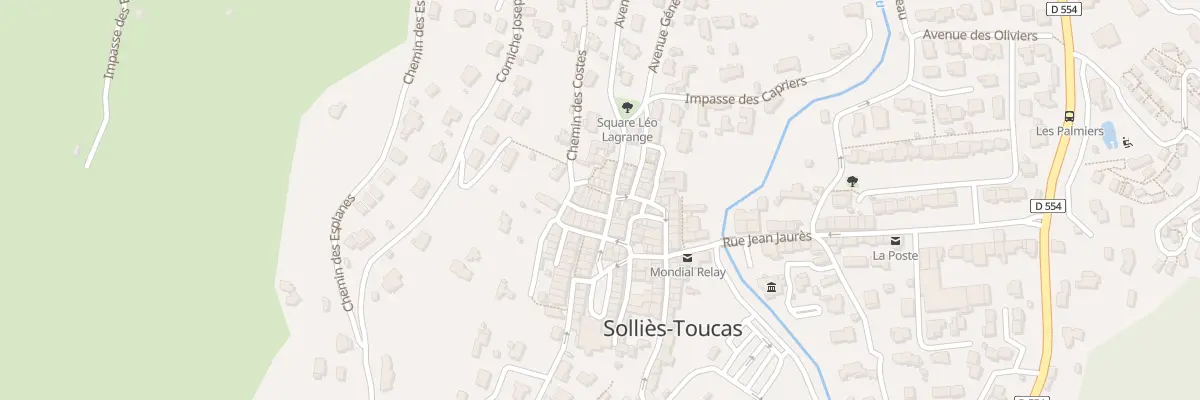 Plan du 2 Rue des Costes à Solliès-Toucas