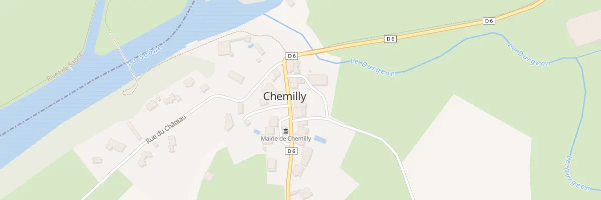 Plan du 7 Rue Grande Rue à Chemilly