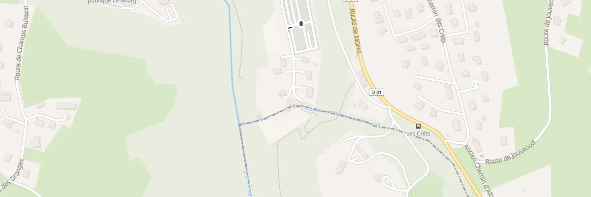 Plan du 273 Che des Moulins à Mûres