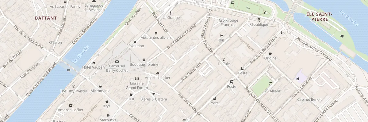Plan du 7B Rue des Granges à Besançon