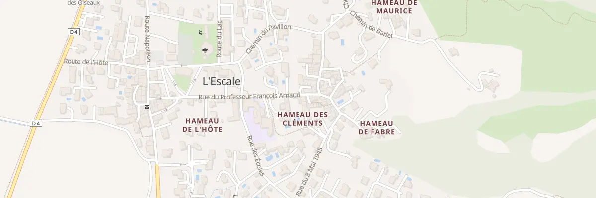Plan du 5042A Hameau des Cléments à L’Escale
