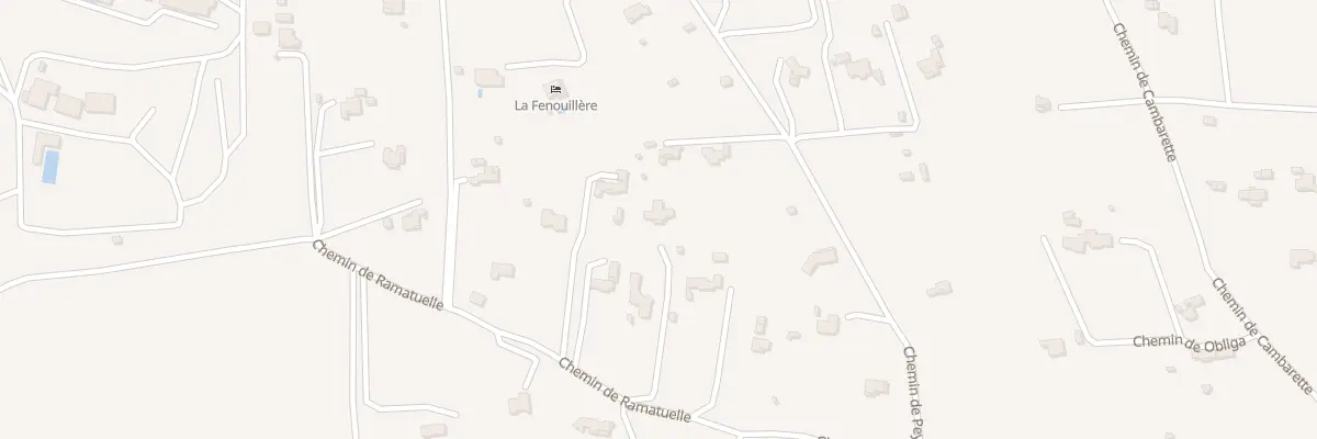 Plan du 958 Che de Ramatuelle à Brignoles