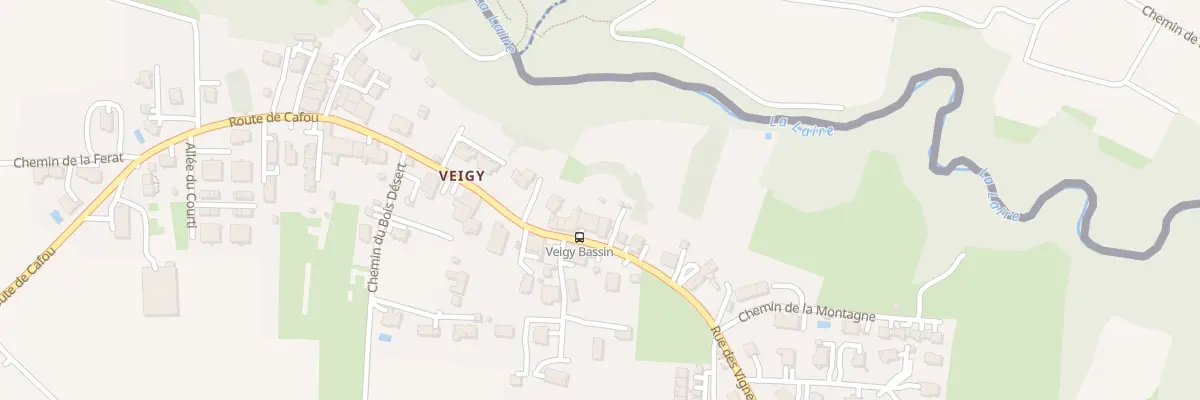 Plan du 986 Rte du Pontet à Viry