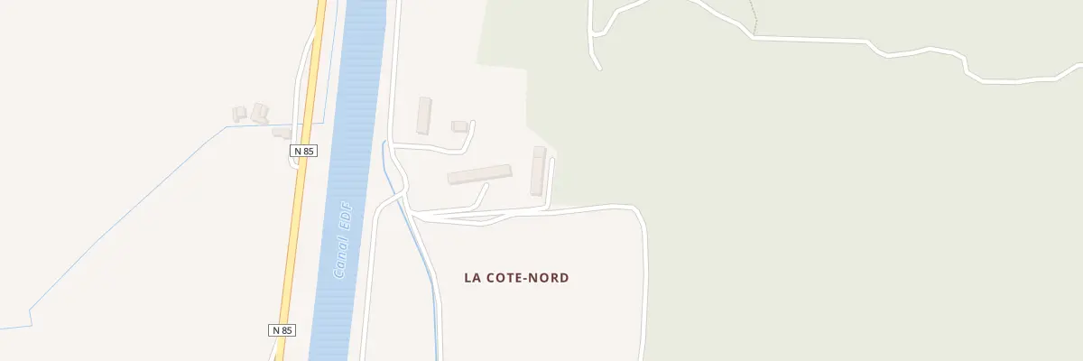 Plan du 7231 La Cote Nord à L’Escale