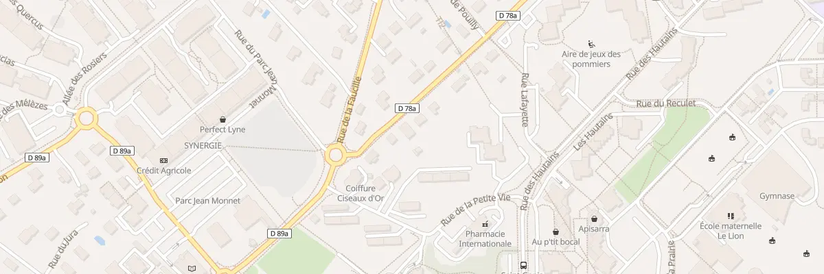 Plan du 6 Rue de Pouilly à Saint-Genis-Pouilly