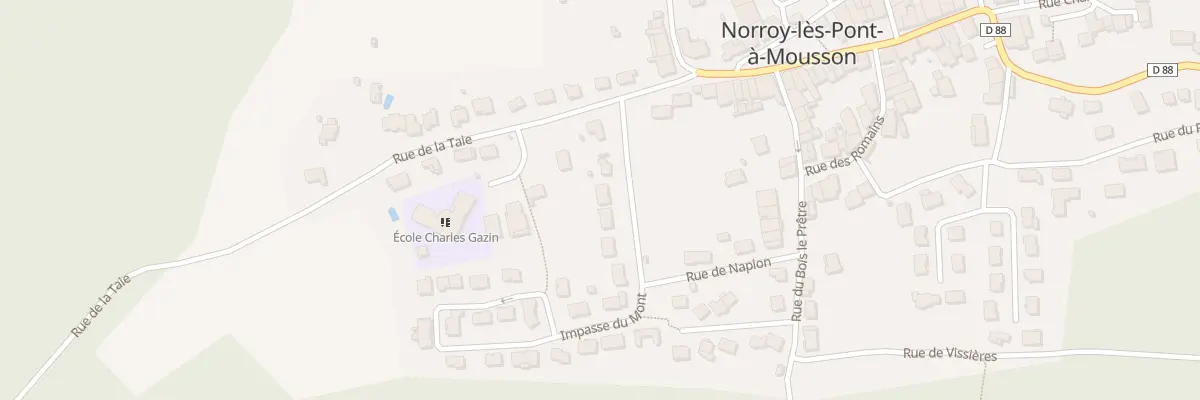 Plan du 2B Rue de Napion à Norroy-lès-Pont-à-Mousson