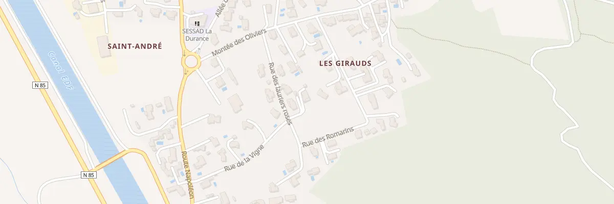 Plan du 7193 Les Girauds à L’Escale