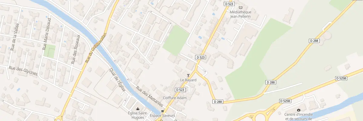 Plan du 2 Av de Savoie à Pontcharra