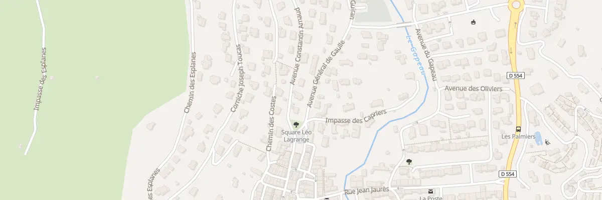 Plan du 90 Av Constantin Arnaud à Solliès-Toucas