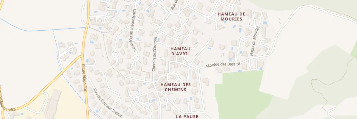 Plan du 5099 Hameau d’Avril à L’Escale