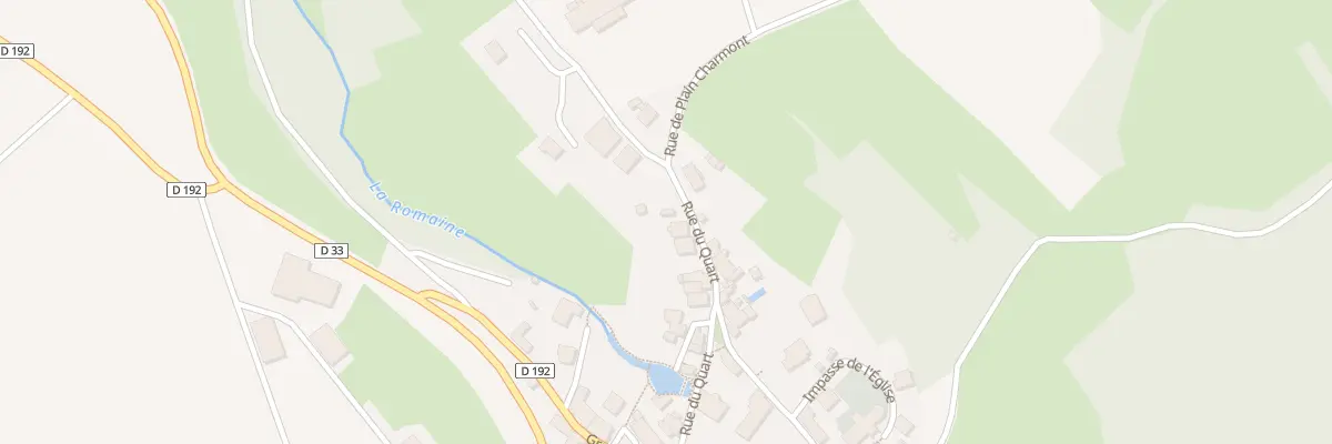 Plan du 17 Rue du Quart à Fondremand