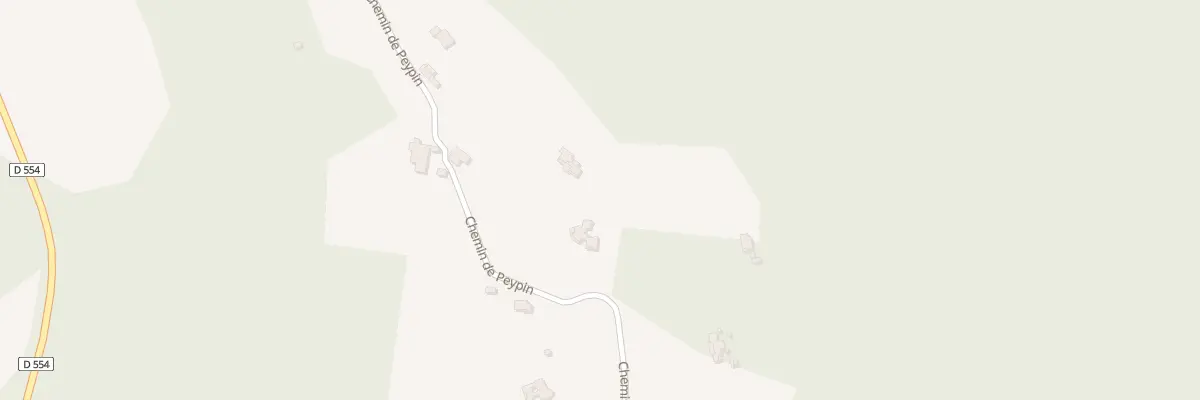 Plan du 9060 Saint Peyre à Châteauvert