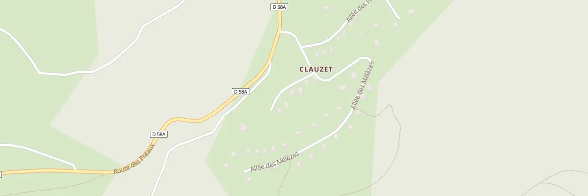 Plan du 43 All du Belvédère à Saint-Firmin