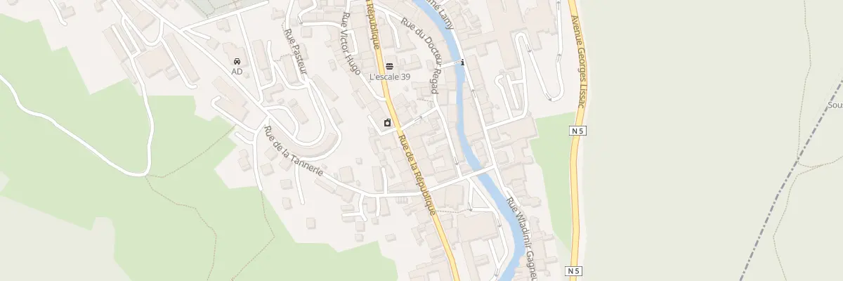 Plan du 183 Rue de la République à Hauts de Bienne