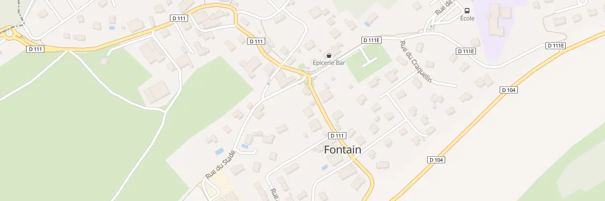 Plan du 2 Rue de la Motte Féodale à Fontain