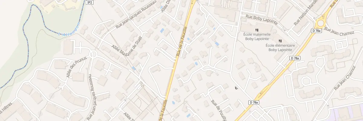 Plan du 22B Rue de la Faucille à Saint-Genis-Pouilly