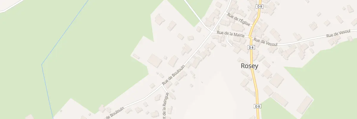 Plan du 14 Rue de Boulouin à Rosey