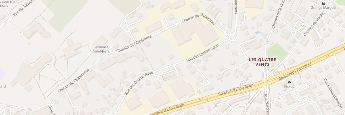 Plan du 19 Rue des 4 Vents à Besançon
