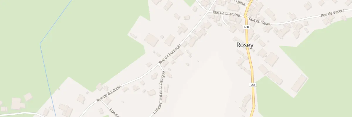Plan du 19 Rue de Boulouin à Rosey