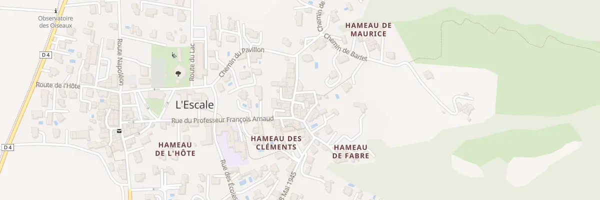 Plan du 3 Rue de la Grande Fontaine à L’Escale