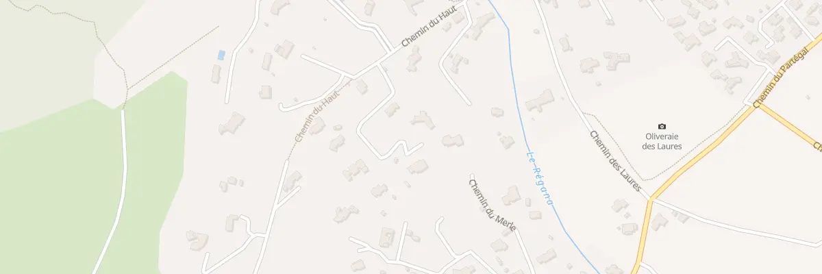 Plan du 867 Che du Haut à La Farlède
