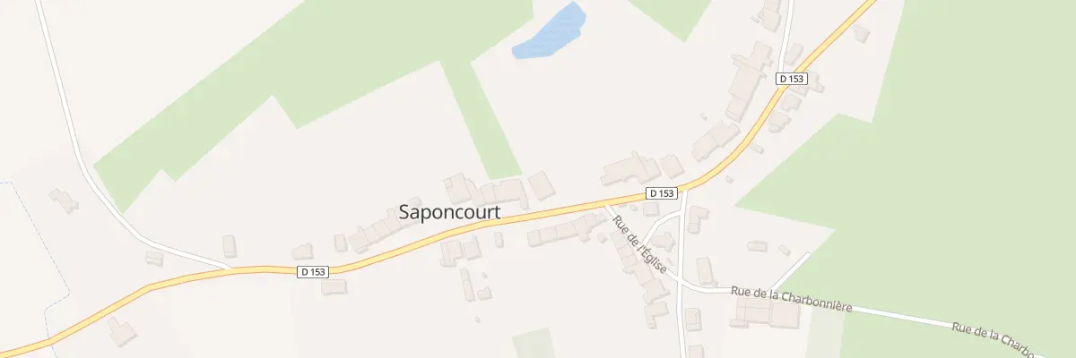 Plan du 20 Gr Grande Rue à Saponcourt