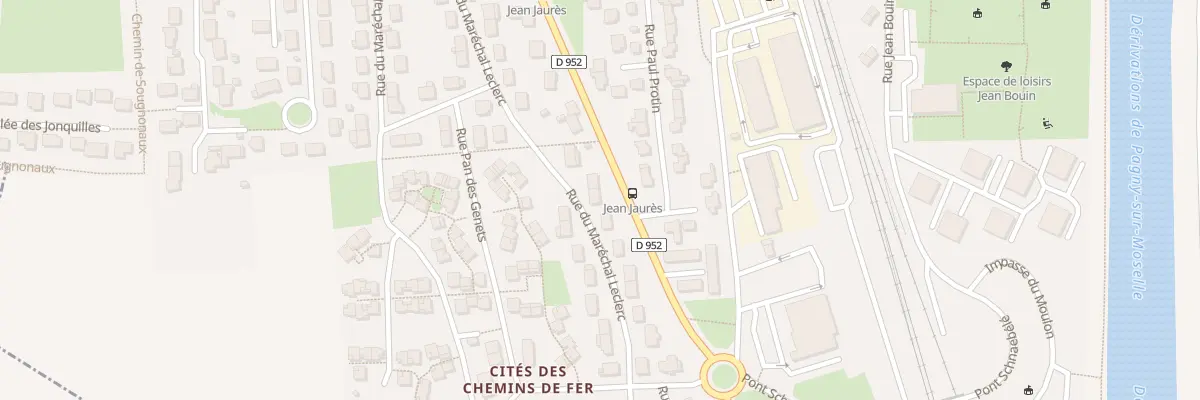 Plan du 15 Rue Mal Leclerc à Pagny-sur-Moselle