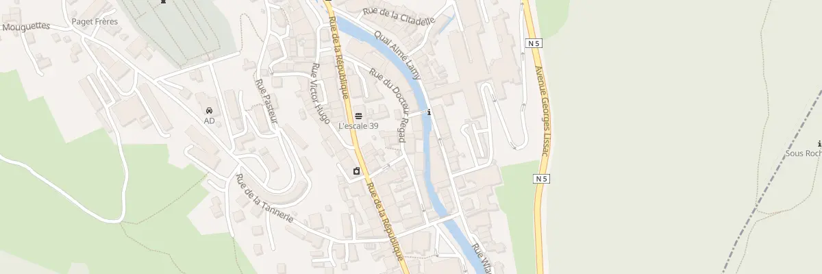 Plan du 19 Rue du Docteur Regad à Hauts de Bienne
