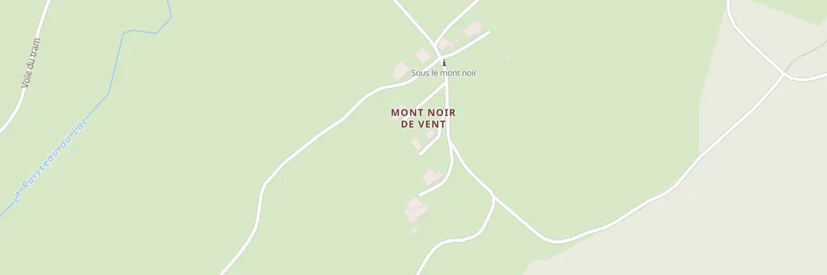 Plan du 235 Qua Mont Noir de Vent à Lac-des-Rouges-Truites