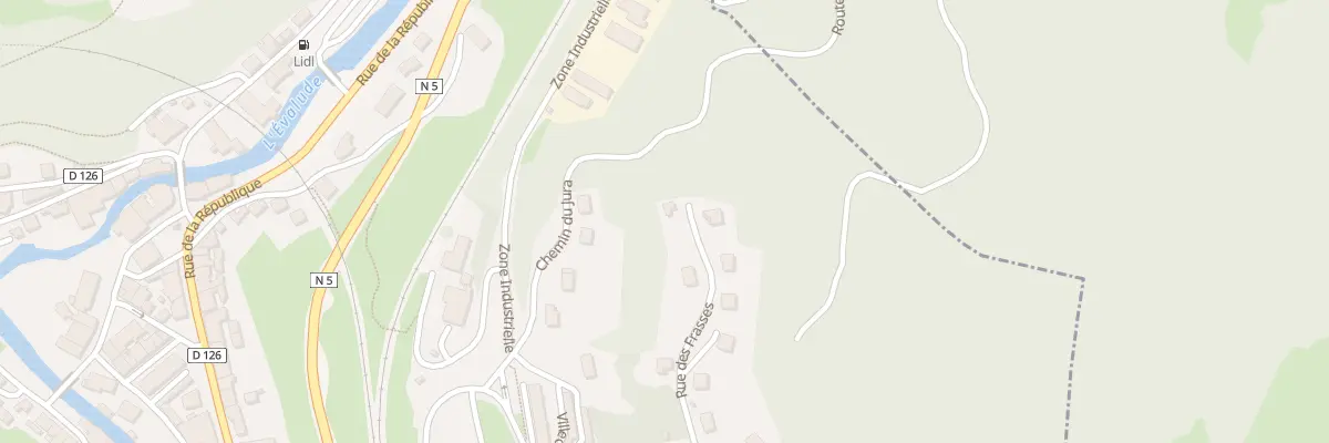 Plan du 11 Rue des Frasses à Hauts de Bienne