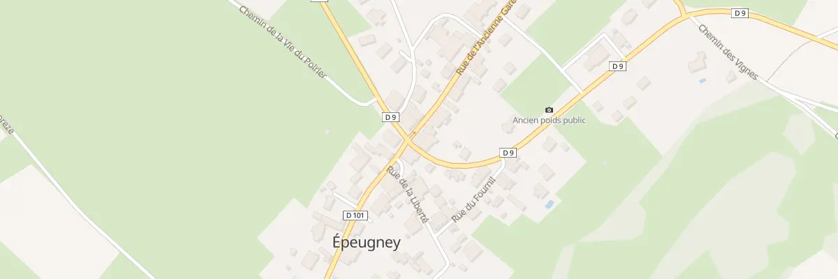 Plan de Au Village à Épeugney
