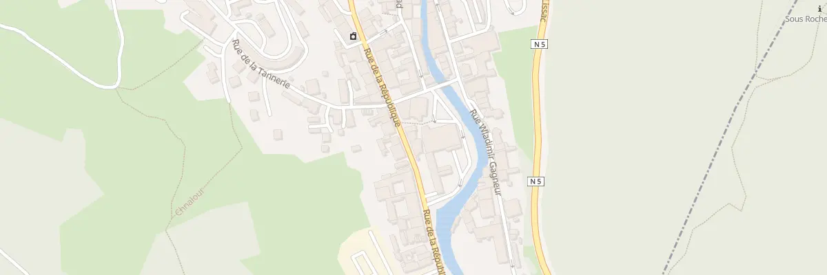 Plan du 195 Rue de la République à Hauts de Bienne