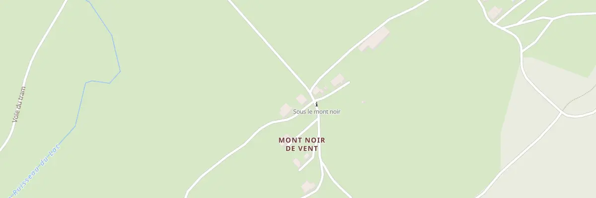 Plan du 226 Qua Mont Noir de Vent à Lac-des-Rouges-Truites