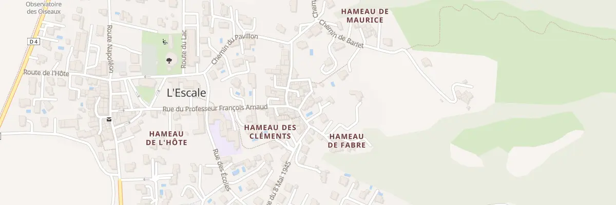 Plan du 7320 Hameau des Cléments à L’Escale