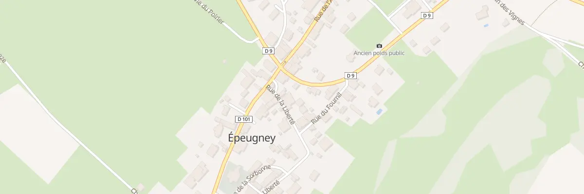 Plan du 3 Rue de la Liberté à Épeugney