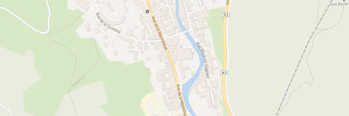 Plan du 197 Rue de la République à Hauts de Bienne