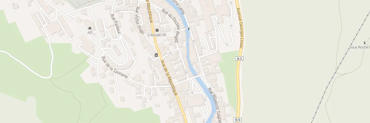 Plan du 1 Rue Hyacinthe Cazeaux à Hauts de Bienne