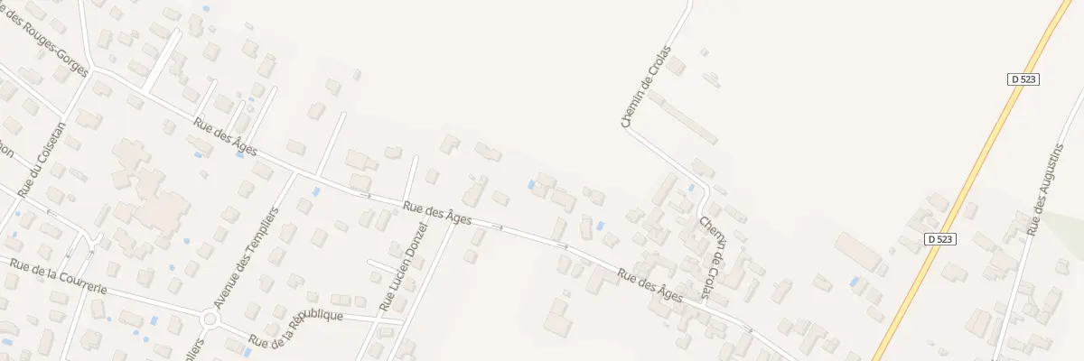 Plan du 337 Rue des Ages à Pontcharra