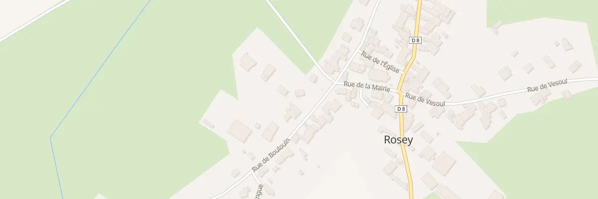 Plan du 6 Rue de Boulouin à Rosey