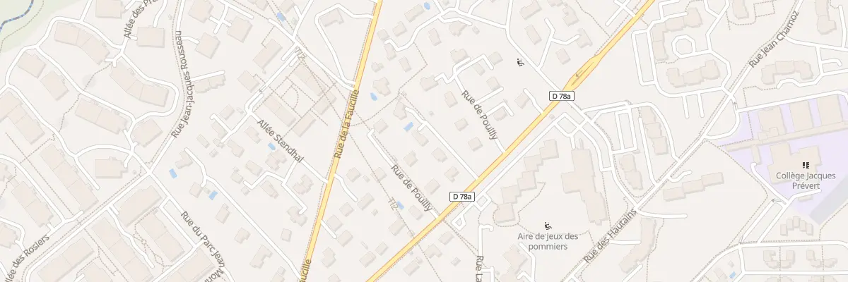 Plan du 19C Rue de Pouilly à Saint-Genis-Pouilly