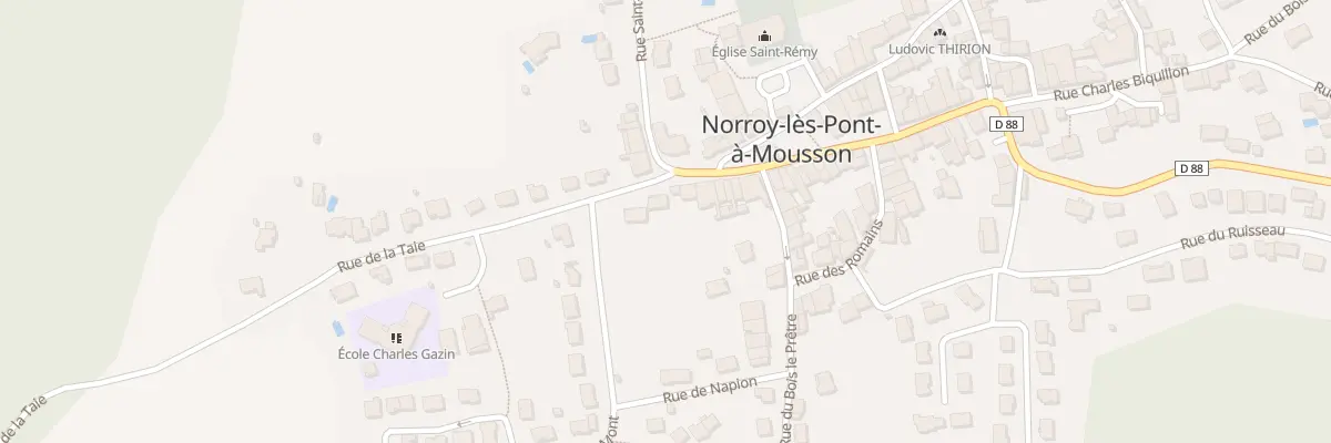 Plan du 45 Rue Alphonse Dozard à Norroy-lès-Pont-à-Mousson