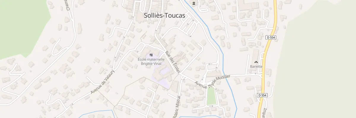 Plan du 48 Rue des Ecoles à Solliès-Toucas