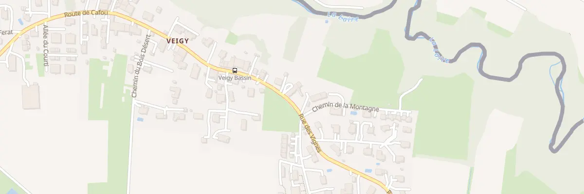 Plan du 880 Rte du Pontet à Viry