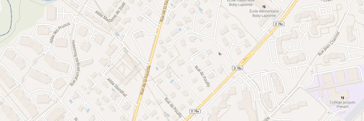 Plan du 27 Rue de Pouilly à Saint-Genis-Pouilly