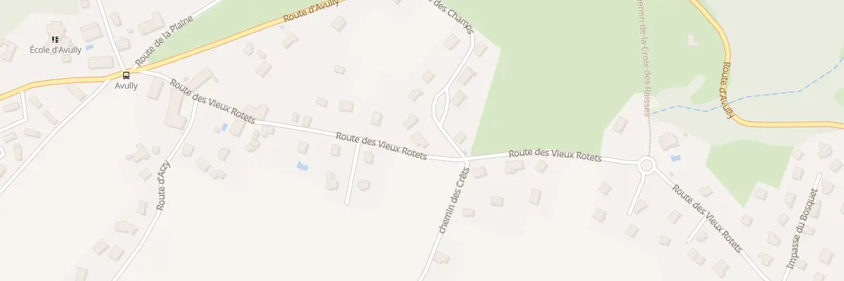 Plan du 24 Rte des Champs à La Balme-de-Sillingy