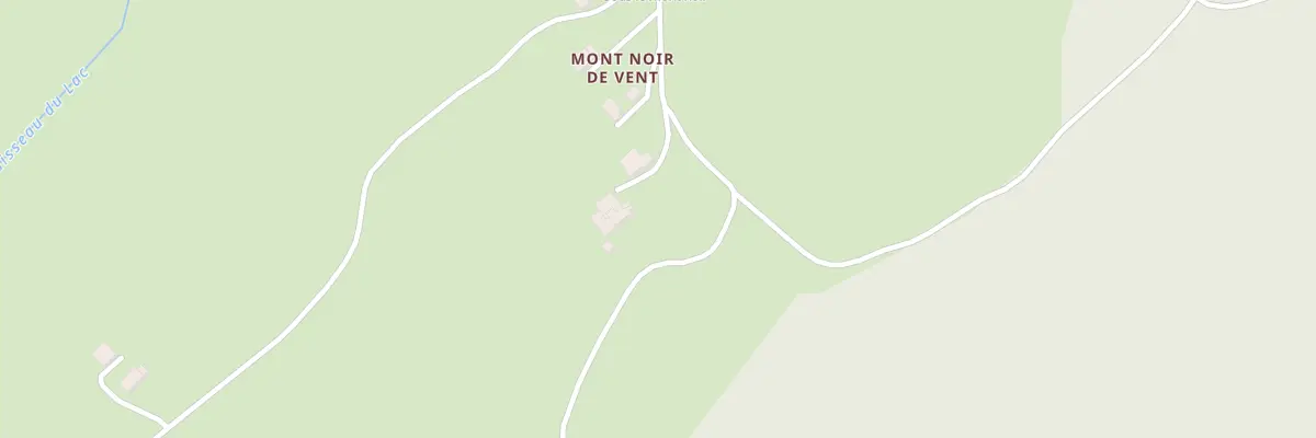 Plan du 237 Qua Mont Noir de Vent à Lac-des-Rouges-Truites