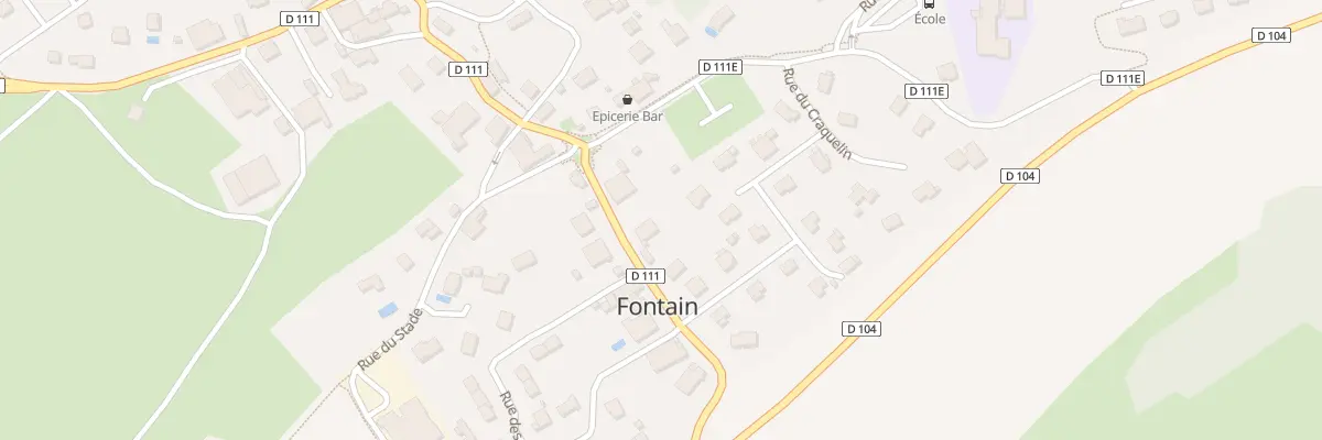 Plan du 3 Rue de la Motte Féodale à Fontain
