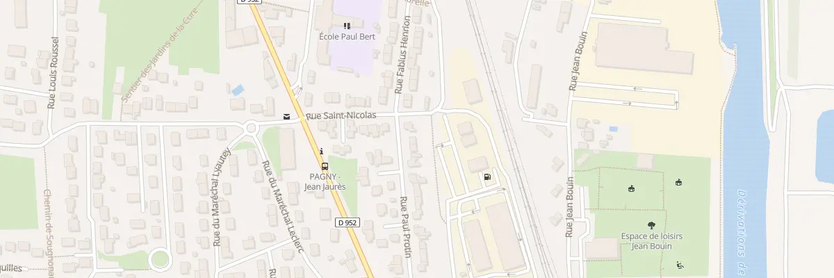 Plan du 4 Rue Paul Protin à Pagny-sur-Moselle