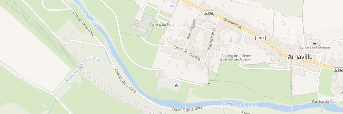 Plan du 203 Rue de la Chapelle à Arnaville